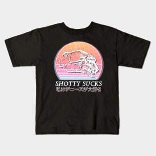 Soy-Brand Shotty Sucks Kids T-Shirt